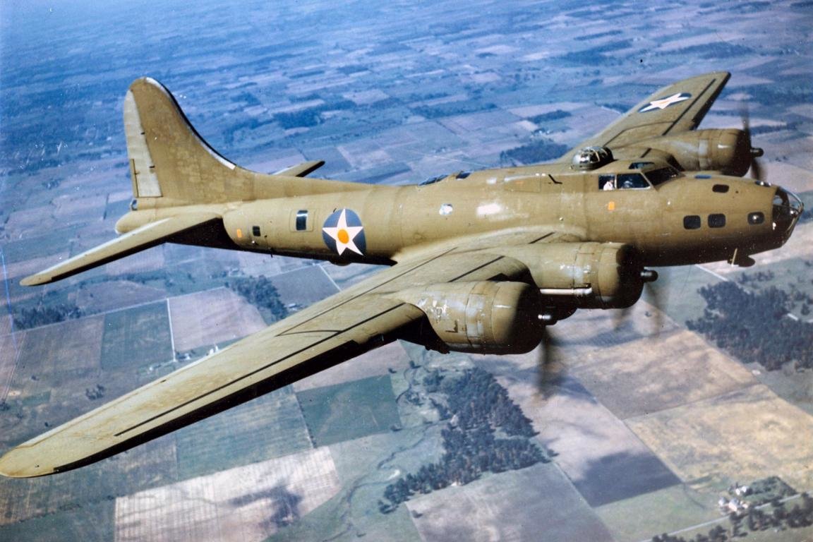 Free download Boeing B-17 Flying Fortress background ID:214150 hd 1152x768 for desktop