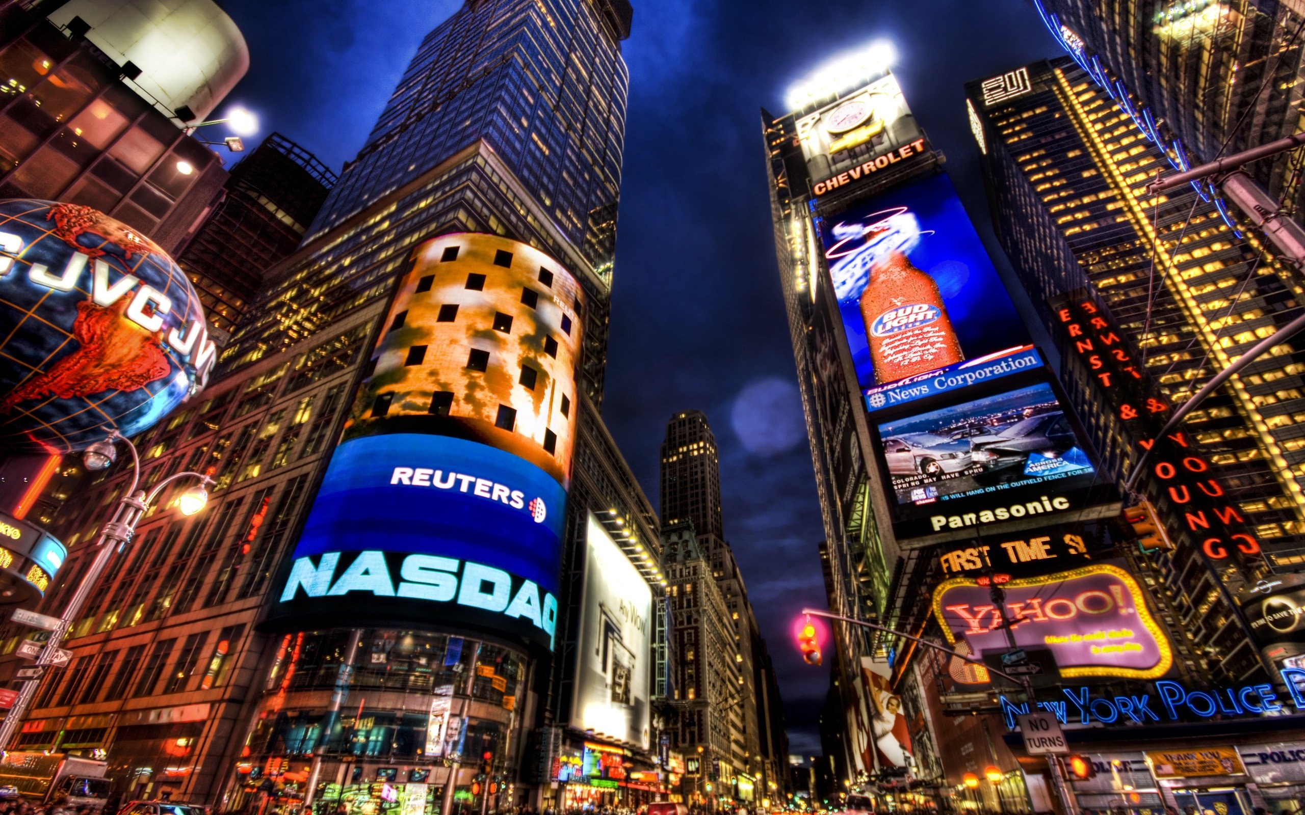 Free Times Square high quality background ID:485041 for hd 2560x1600 computer