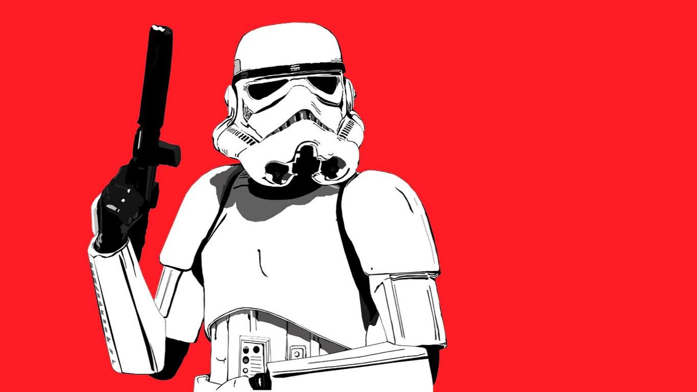 Download laptop Stormtrooper PC wallpaper ID:458723 for free
