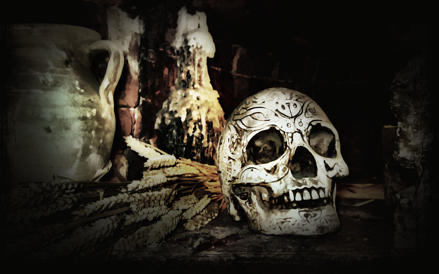 Download hd 1440x900 Skull PC background ID:320703 for free
