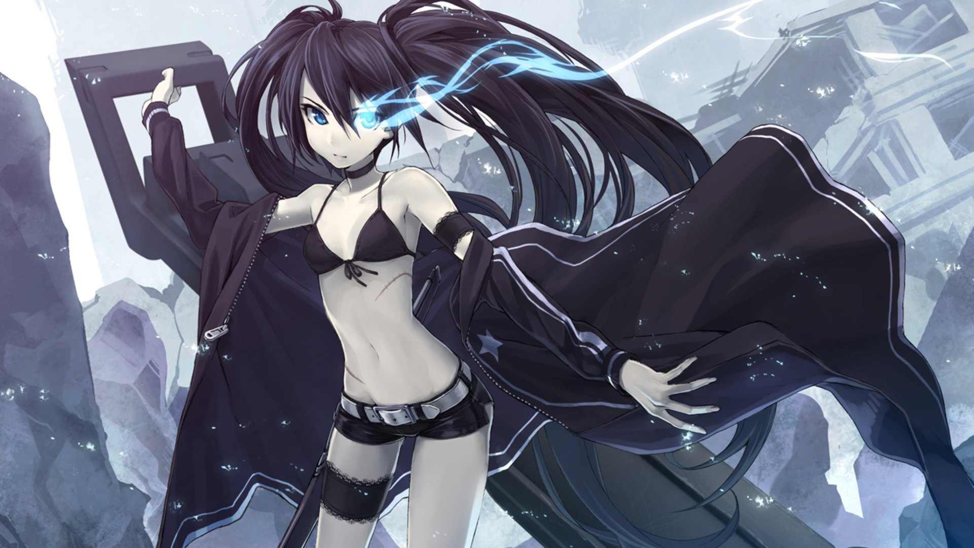 High resolution Black Rock Shooter 1080p wallpaper ID:455001 for computer