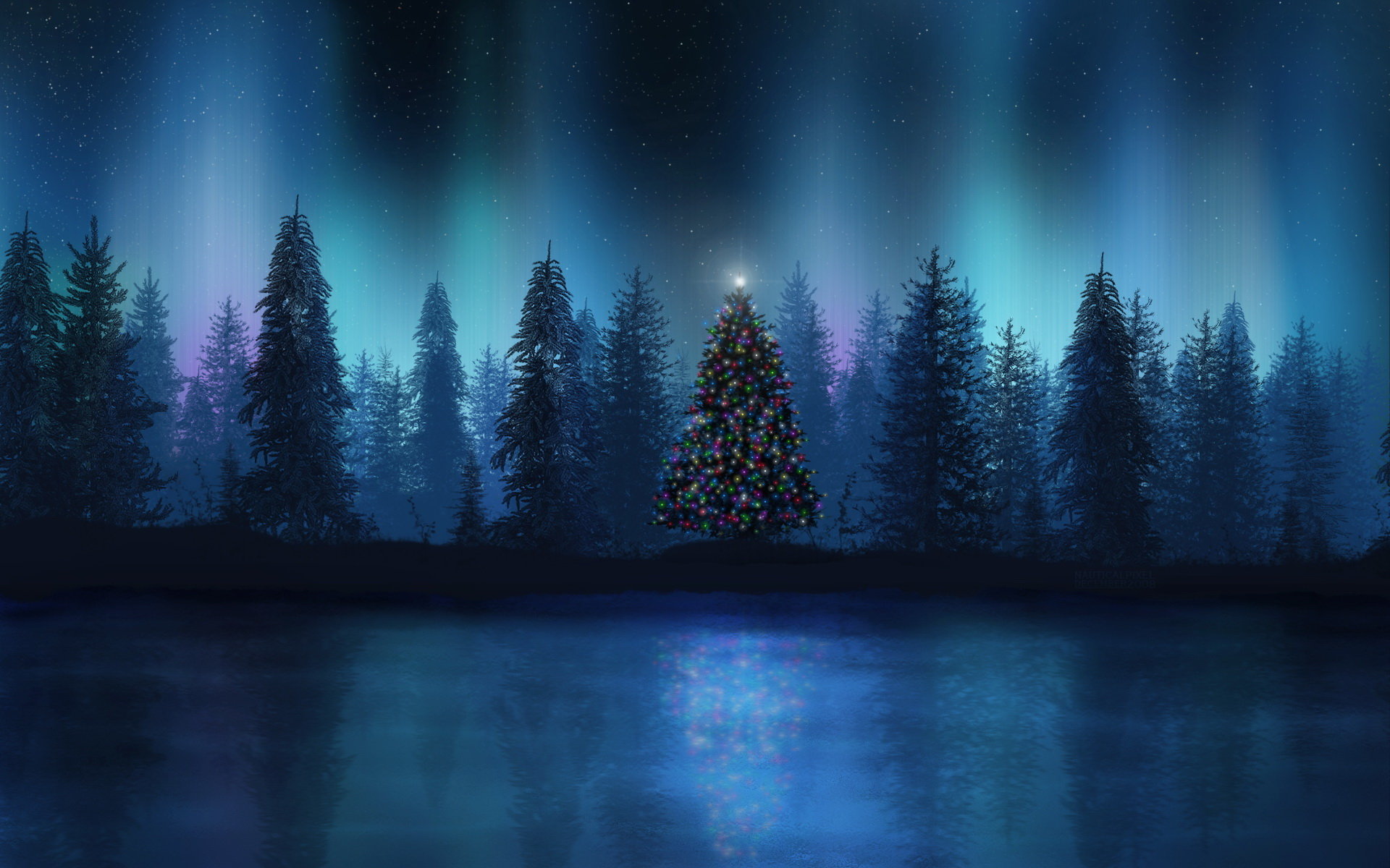 Free Christmas Tree high quality background ID:436086 for hd 1920x1200 computer