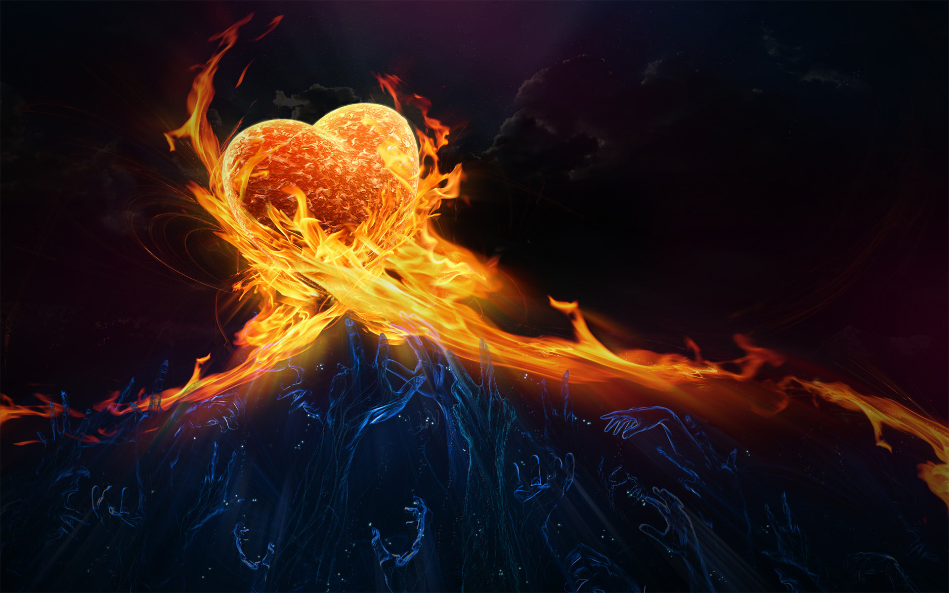Free Heart high quality background ID:209055 for hd 1920x1200 PC