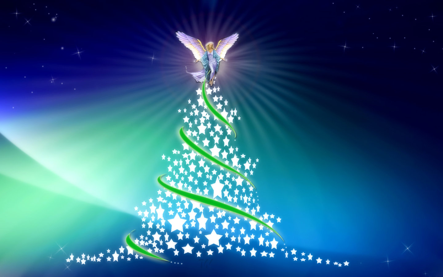 Free download Christmas Tree wallpaper ID:434355 hd 1440x900 for PC