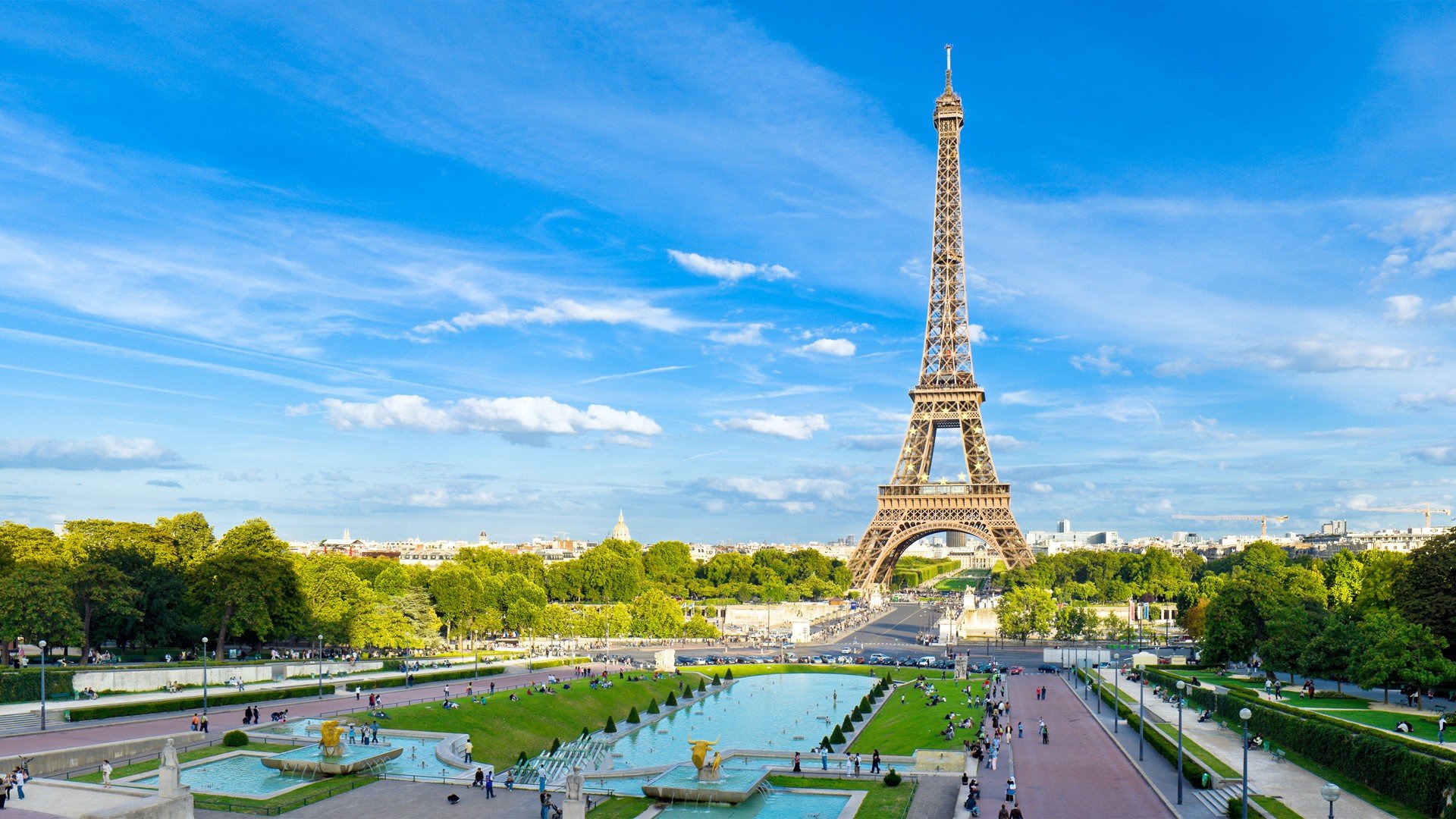 Download full hd 1080p Eiffel Tower computer background ID:476938 for free