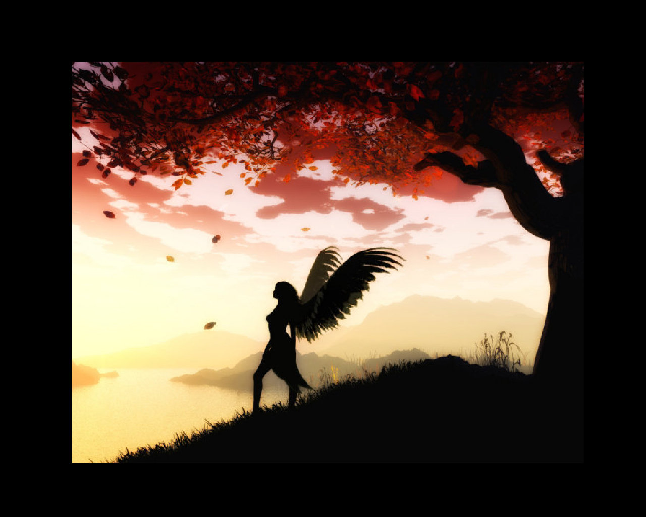 Download hd 1280x1024 Angel PC wallpaper ID:7252 for free