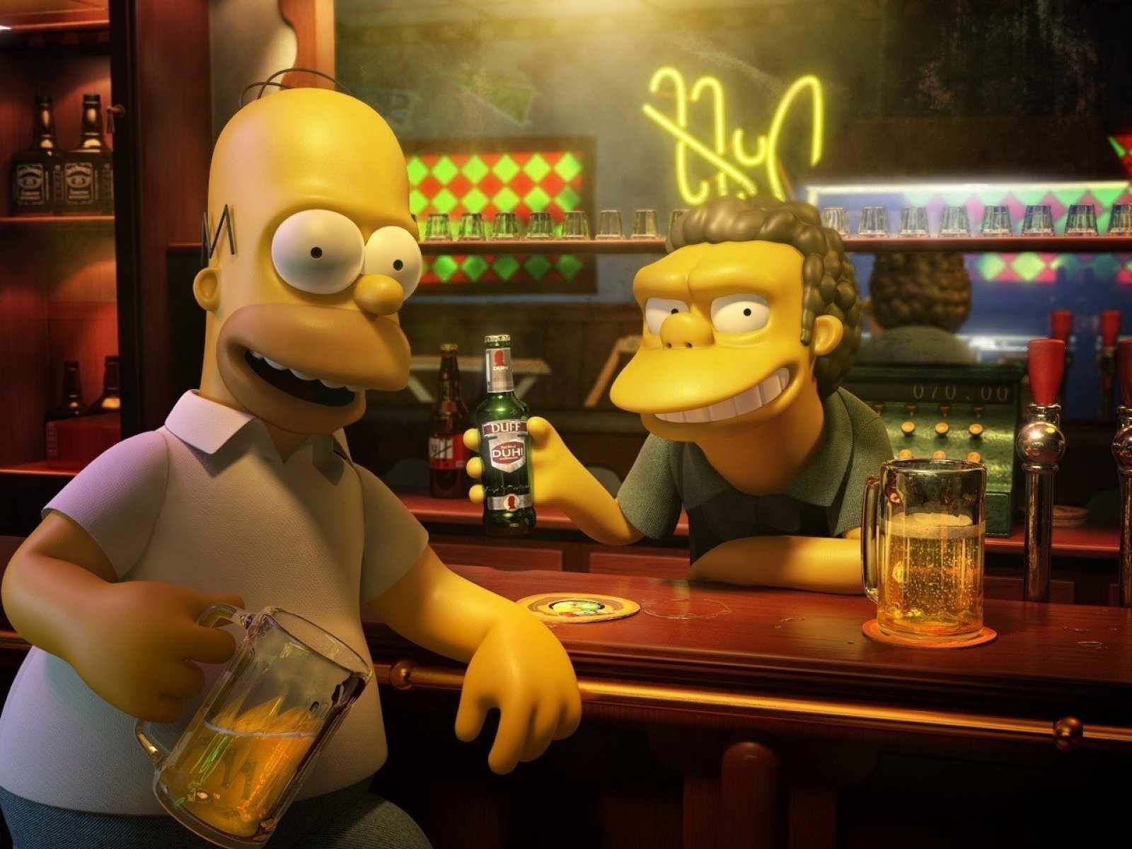 Free download Homer Simpson background ID:351786 hd 1600x1200 for PC
